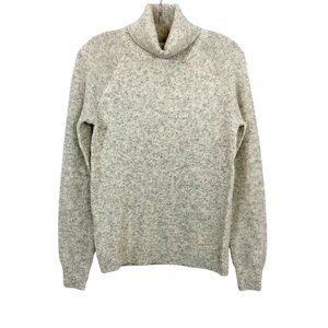 NEW LOFT Oatmeal Gray Long Sleeve Turtleneck Pullover Sweater - Size XS